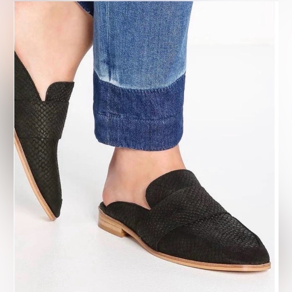 Free People At Ease Loafer- Black Suede- EU 41